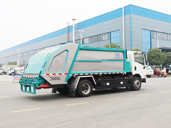 8方比亚迪T7纯电动压缩垃圾车
